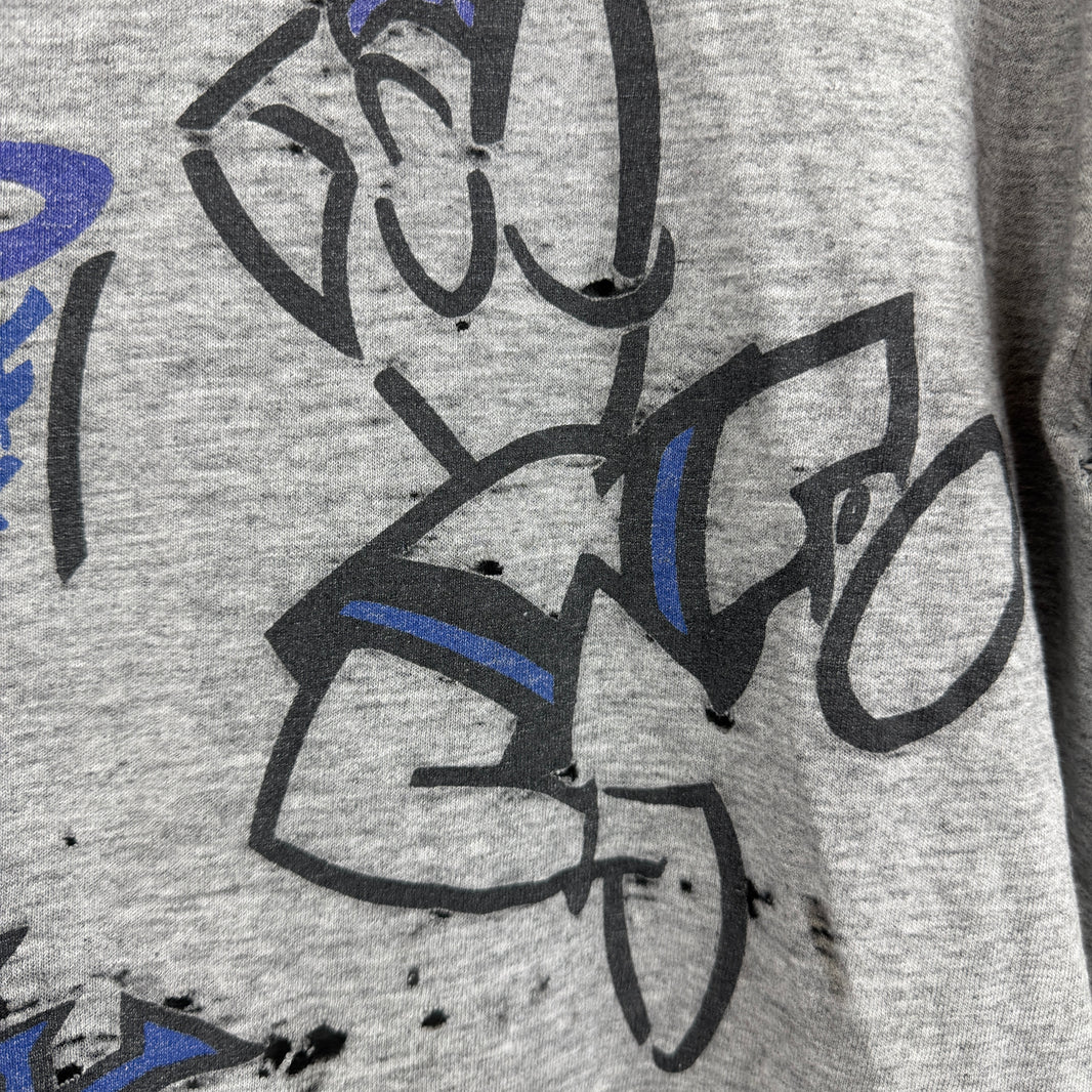 Vintage Smoked Grey Above The Rim T-Shirt