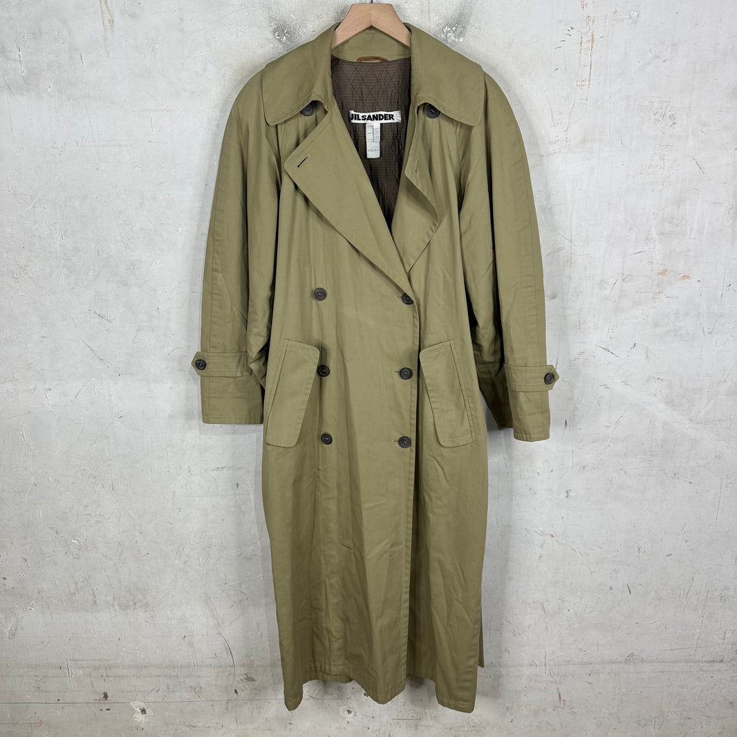 Jil Sander Vintage Beige Trench Coat