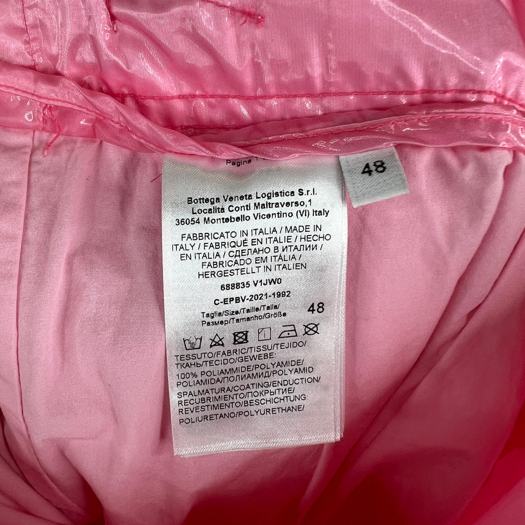 Bottega Veneta Pink Nylon Cargo Pants