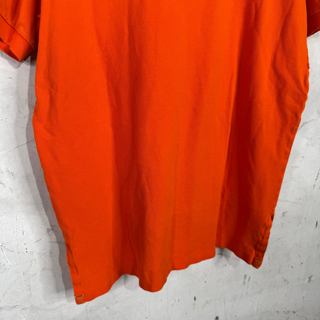 Ralph Lauren Orange/Navy #3 Big Pony Polo
