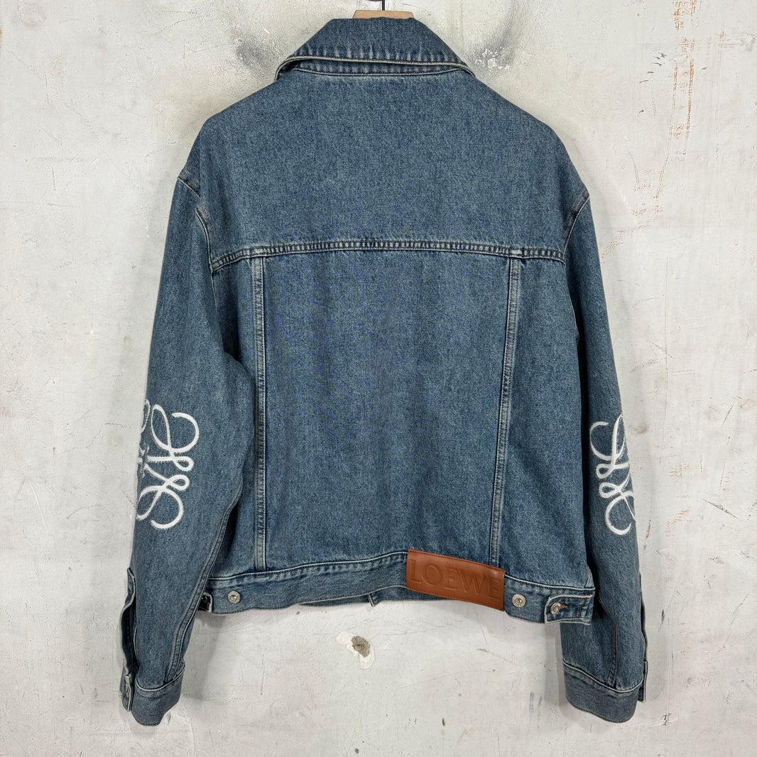 Loewe Denim Anagram Jacket