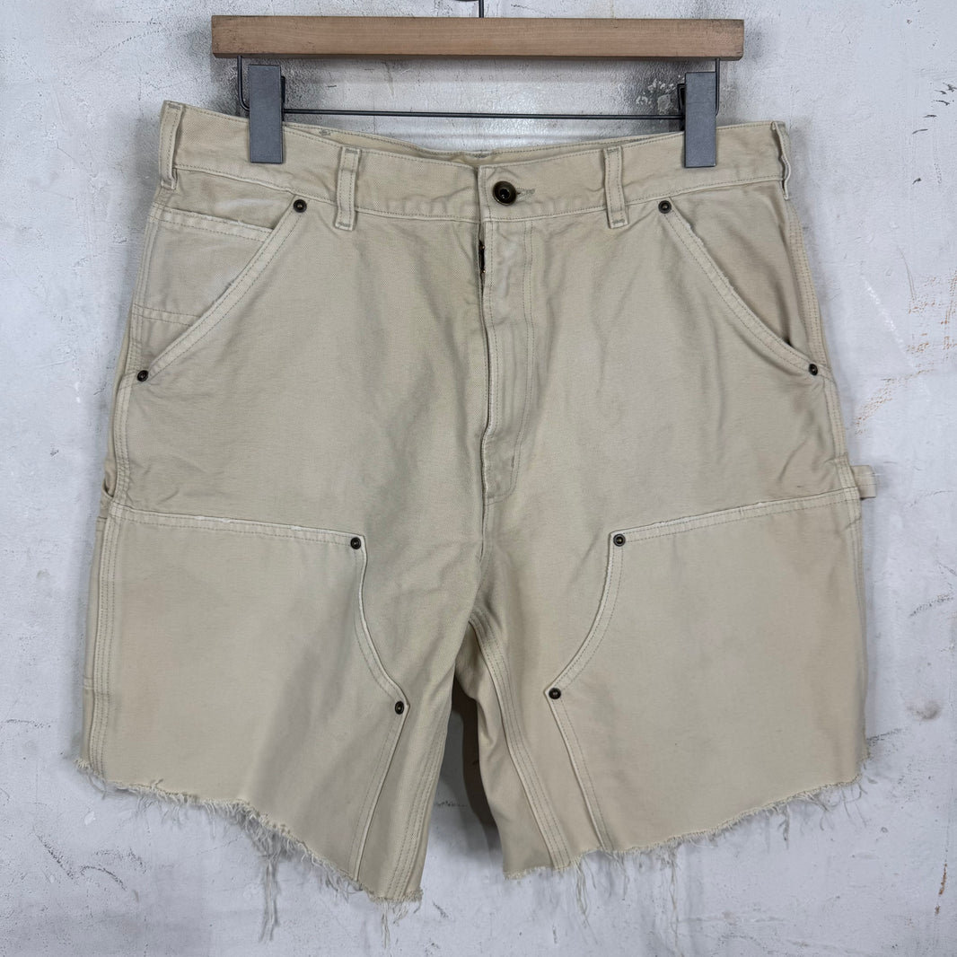 Margiela Frayed Carpenter Shorts
