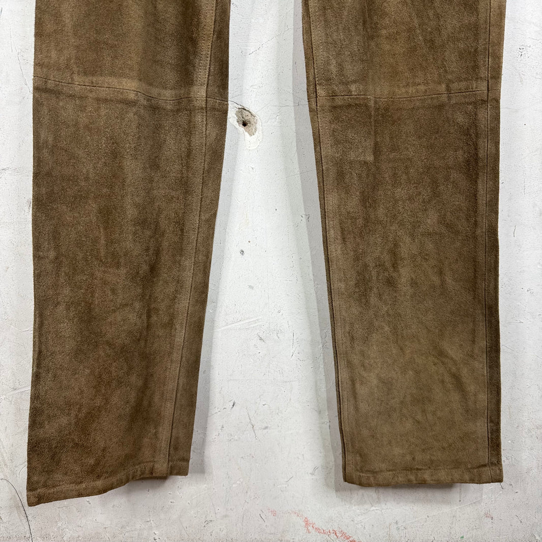 RRL Suede Western Pants
