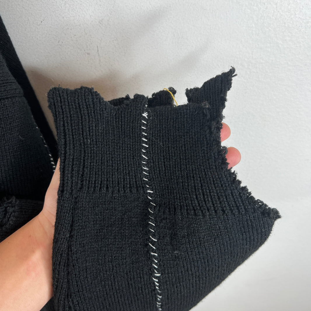 Raf Simons Oversized Distressed Rena Sweater