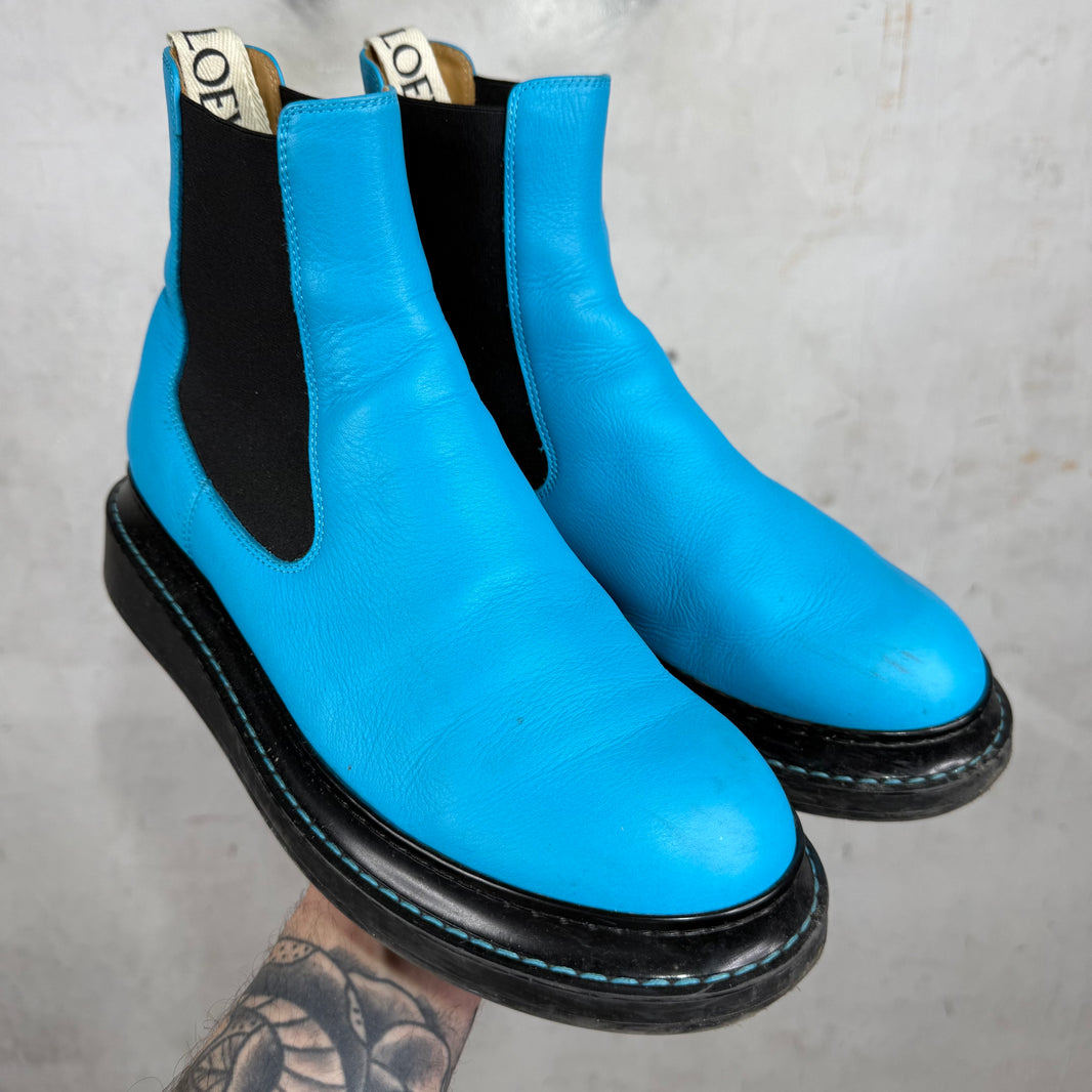 Loewe Blue Chelsea Boot