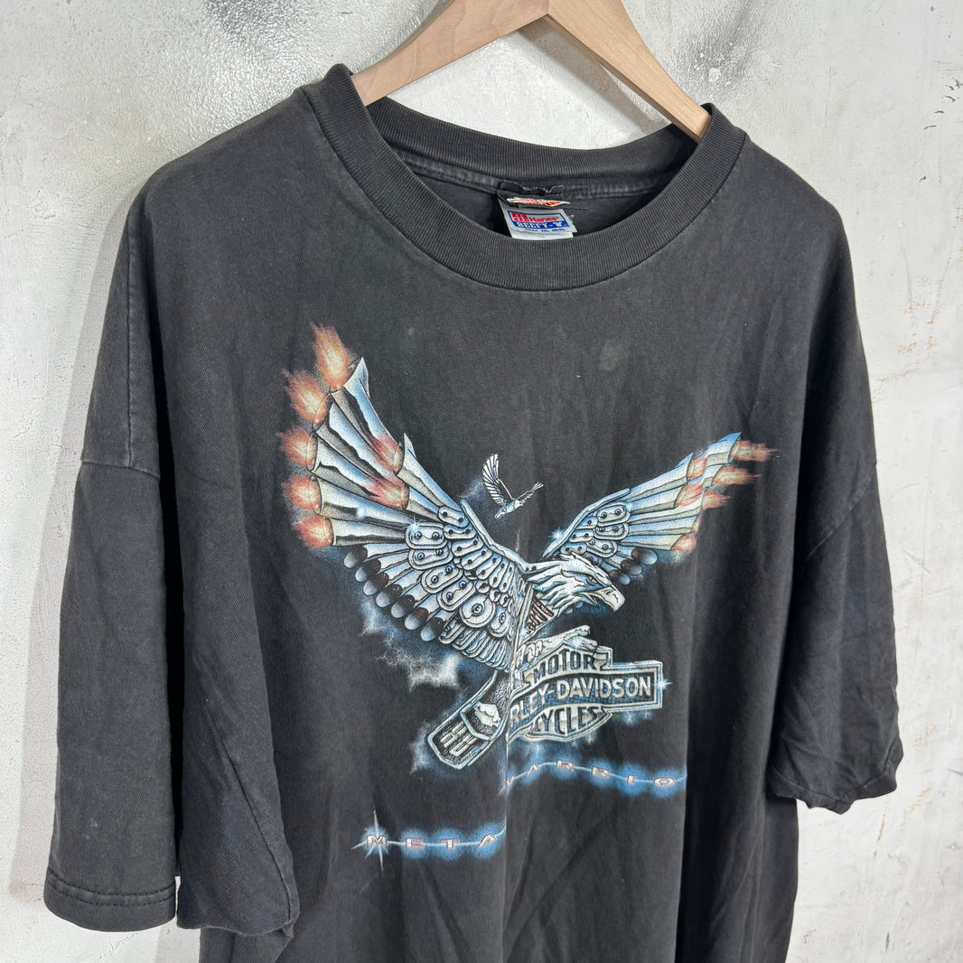 Vintage Harley Davidson Metal Warrior T-Shirt