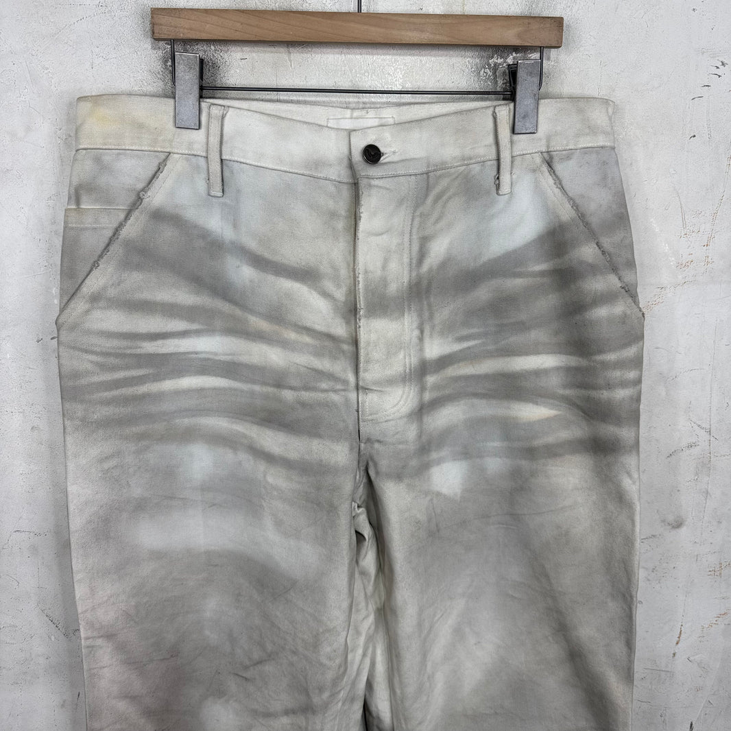 Alexander Digenova Distressed Baggy Carpenter Pants