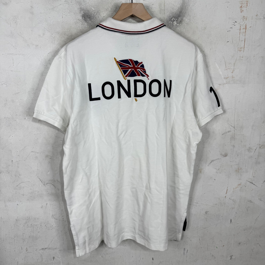 Ralph Lauren White 2012 Olympic Big Pony Polo