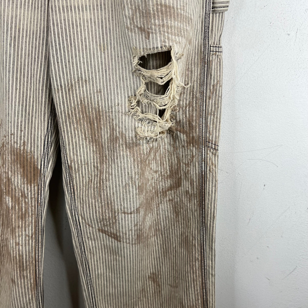 ERD Shuji Hickory Distressed Carpenter Pants