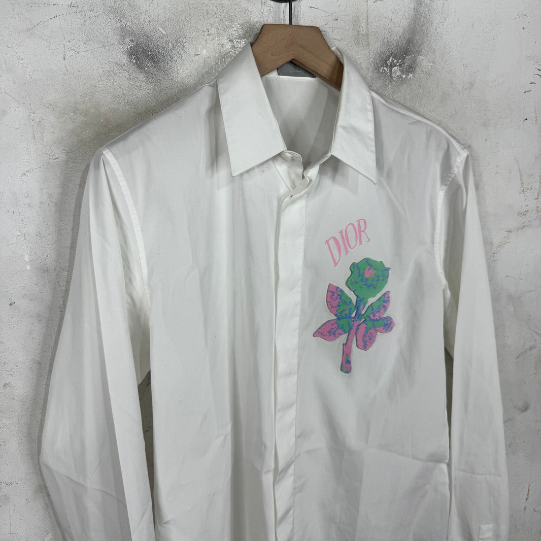 Dior Alex Foxton Flower LS Shirt