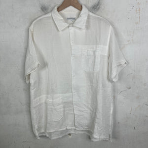 Engineered Garments Pocketed White Shirt