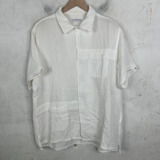 Engineered Garments Pocketed White Shirt