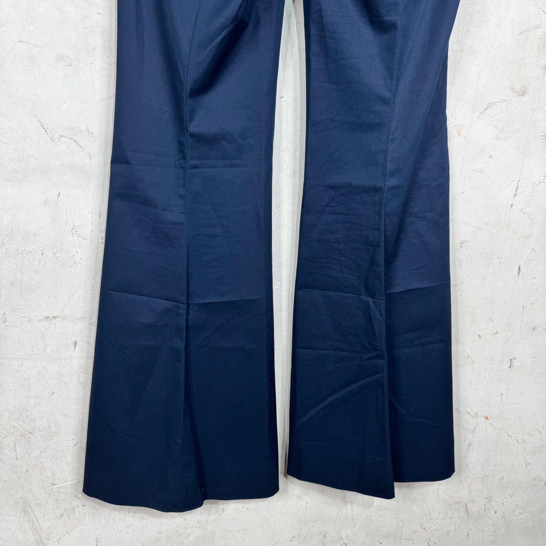 Prada Navy Flared Trousers