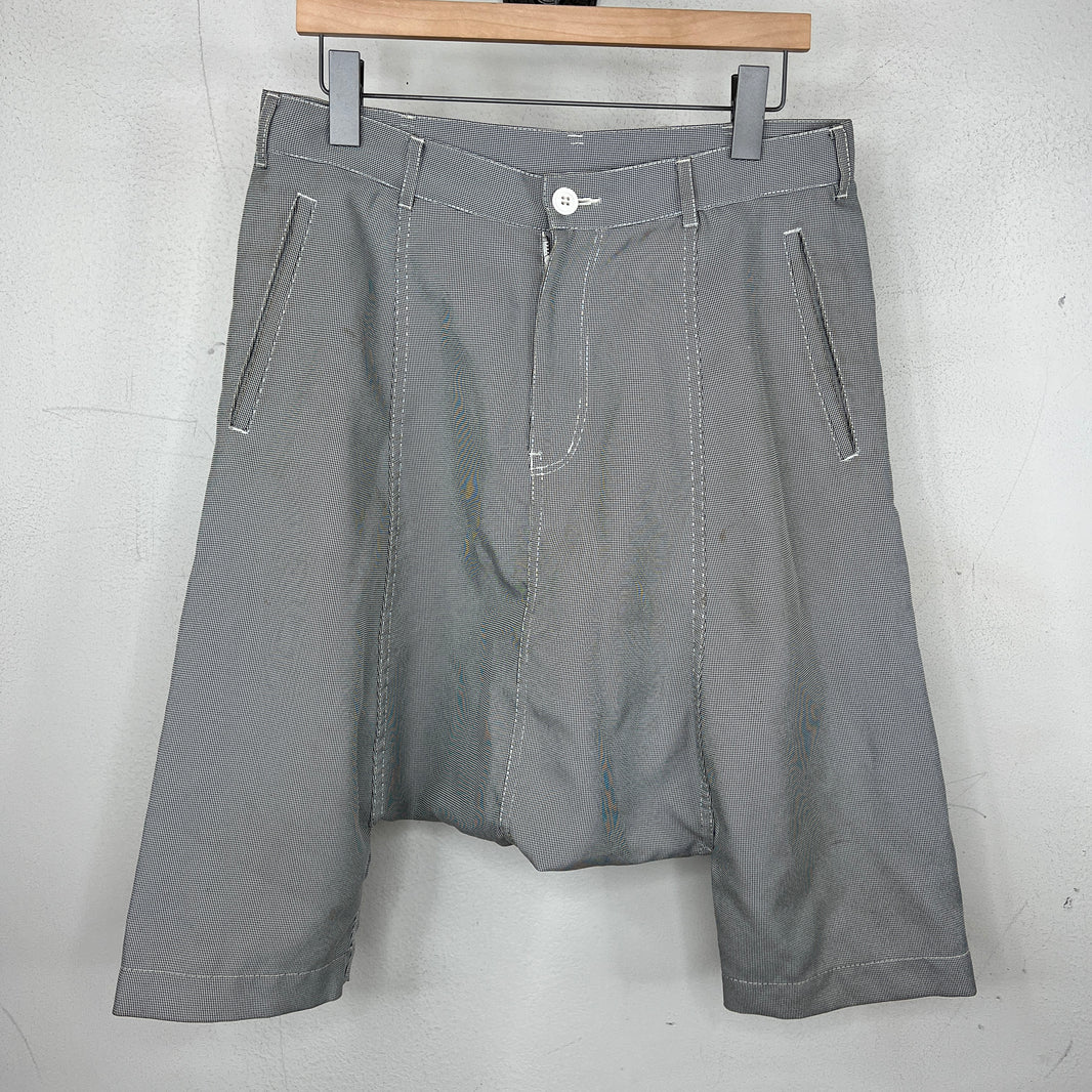 Comme Des Garcons Houndstooth Shorts