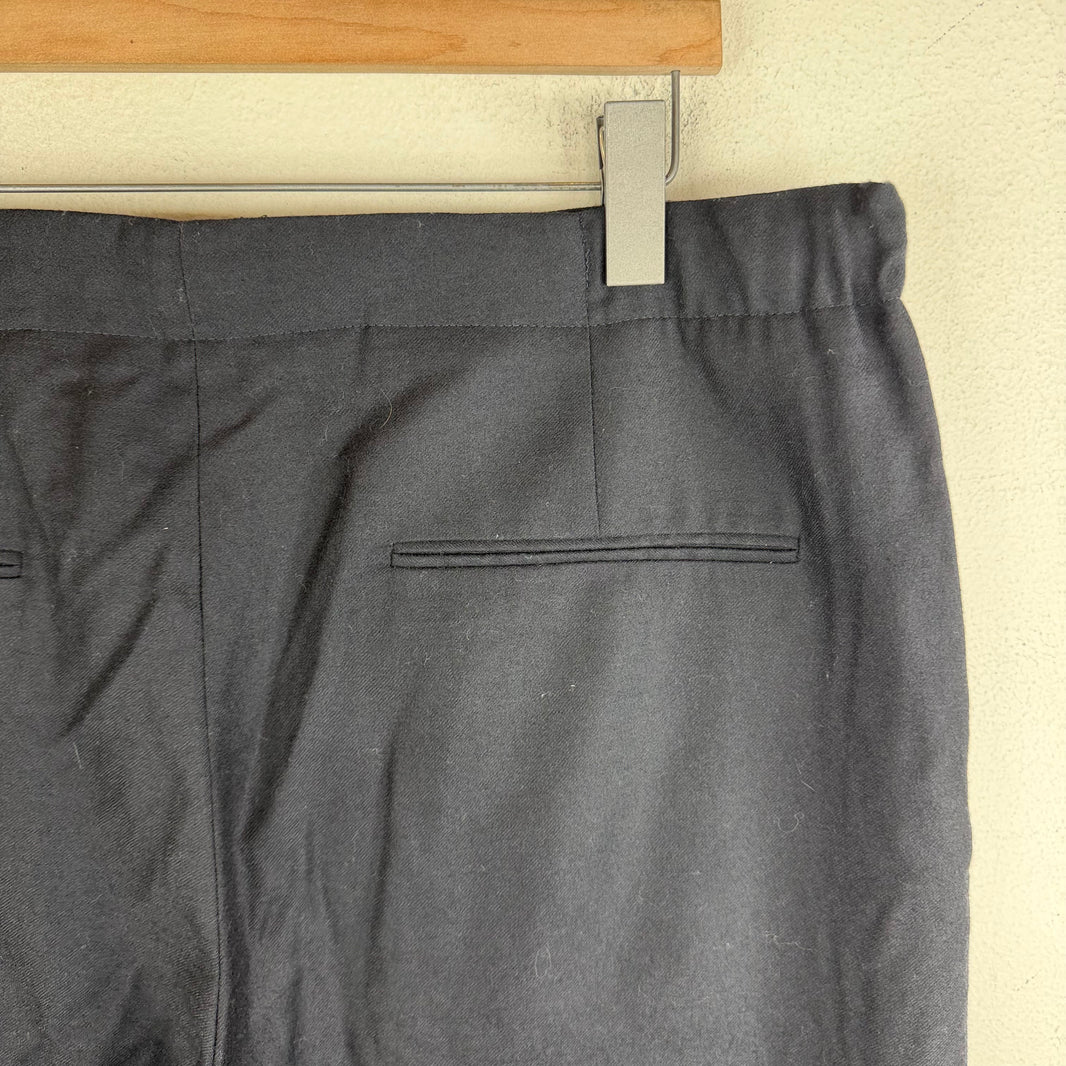 Acne Studios Pace Navy Wool Trousers