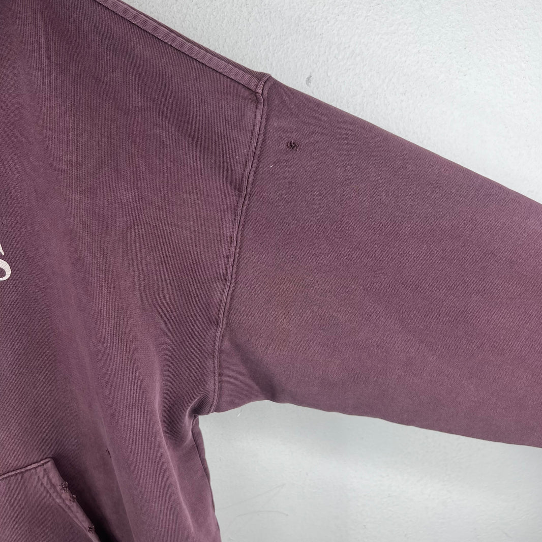 ERD Wine Distressed Logo Hoodie