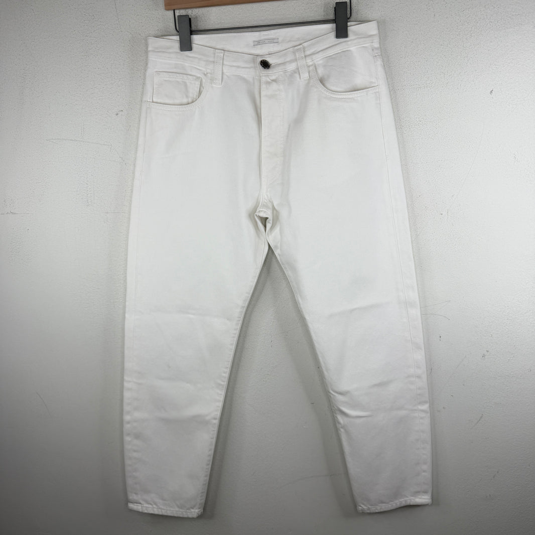 Prada White Denim Jeans