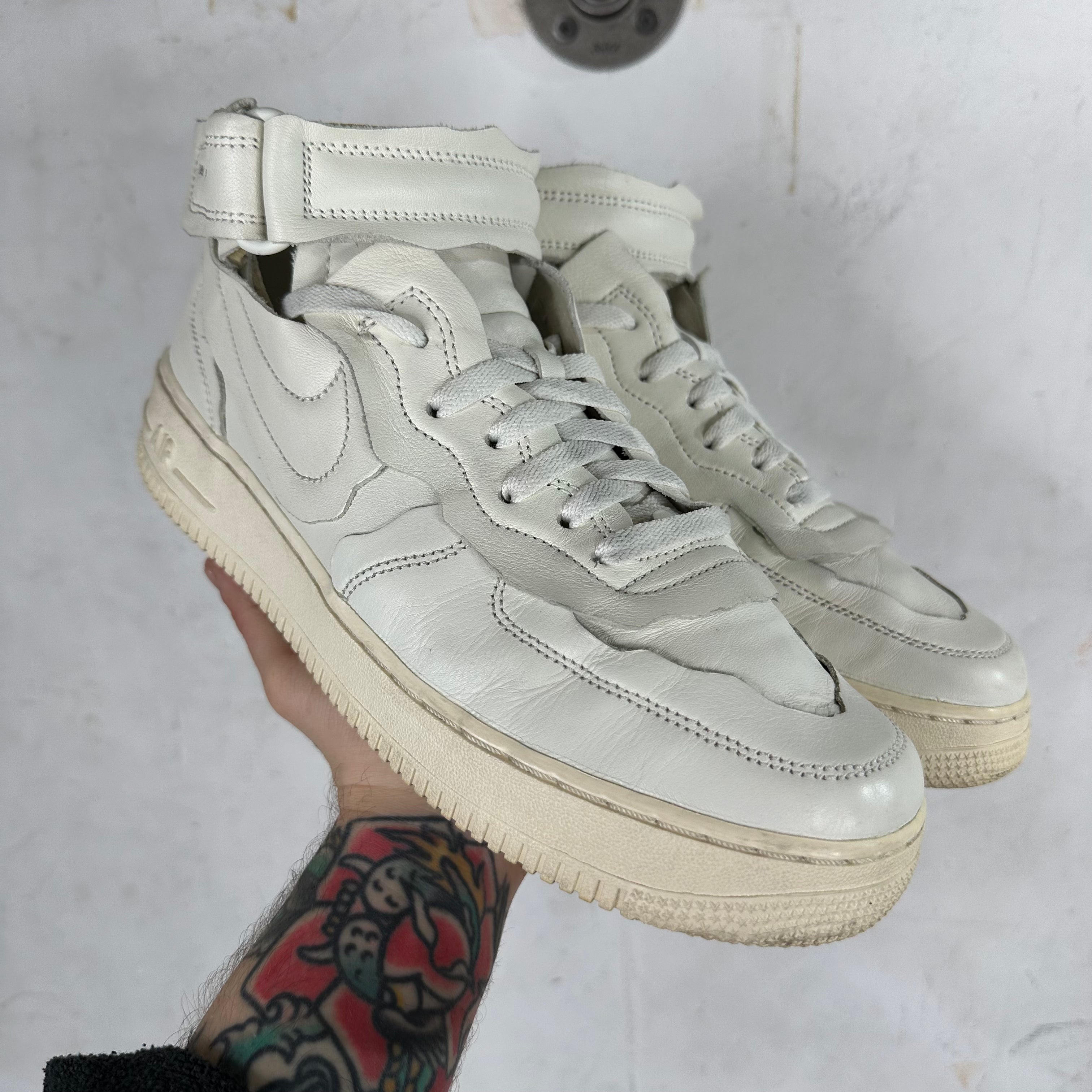 Nike AF1 CDG WHITE www.Lukes.store