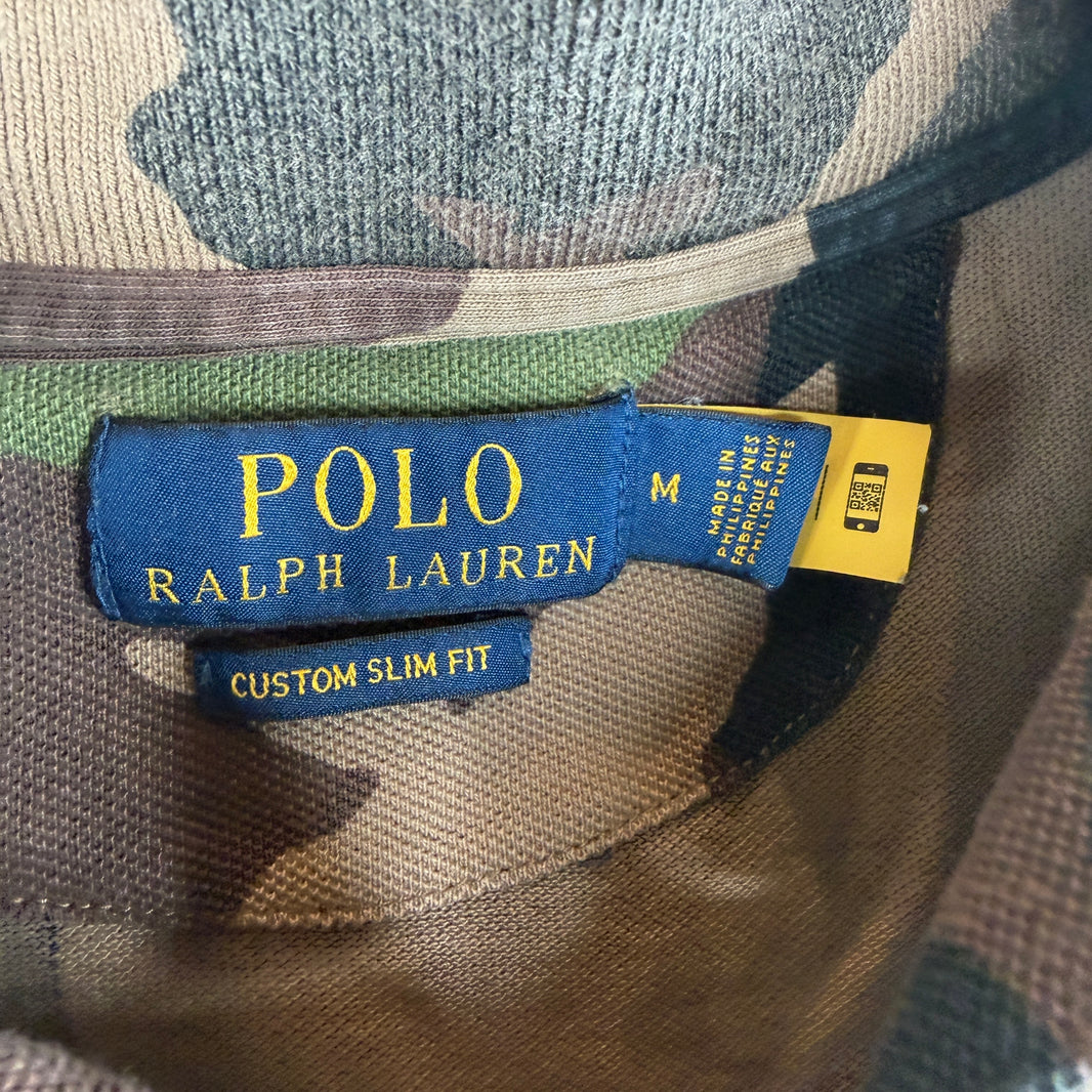 Ralph Lauren Camo Orange Horse Polo