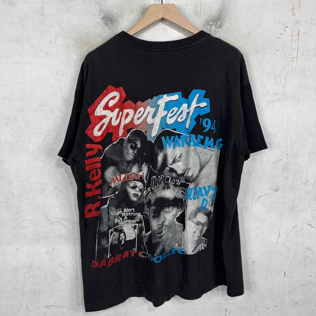 Vintage Budweiser Superfest Rap T-Shirt