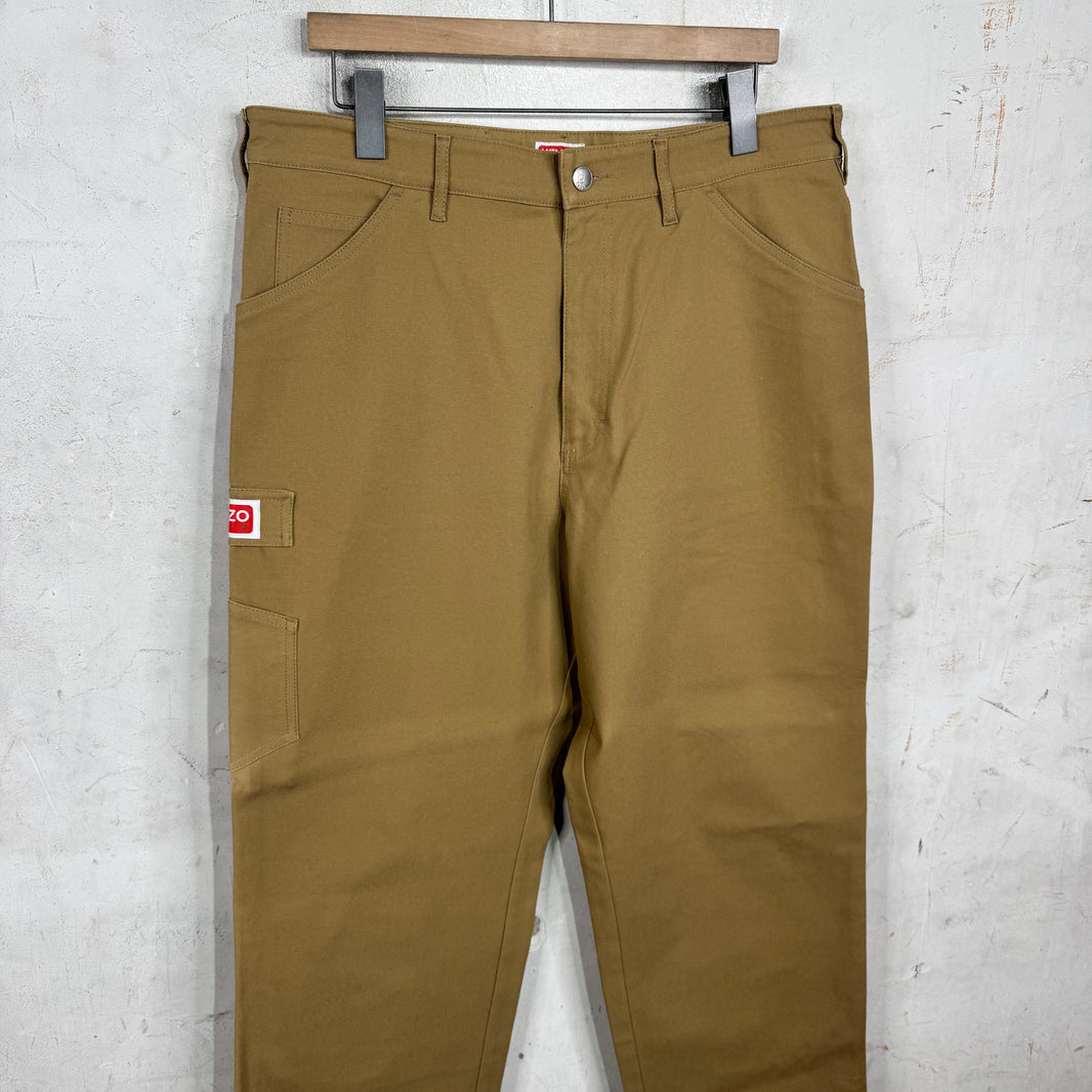 Kenzo Khaki Chino Pants