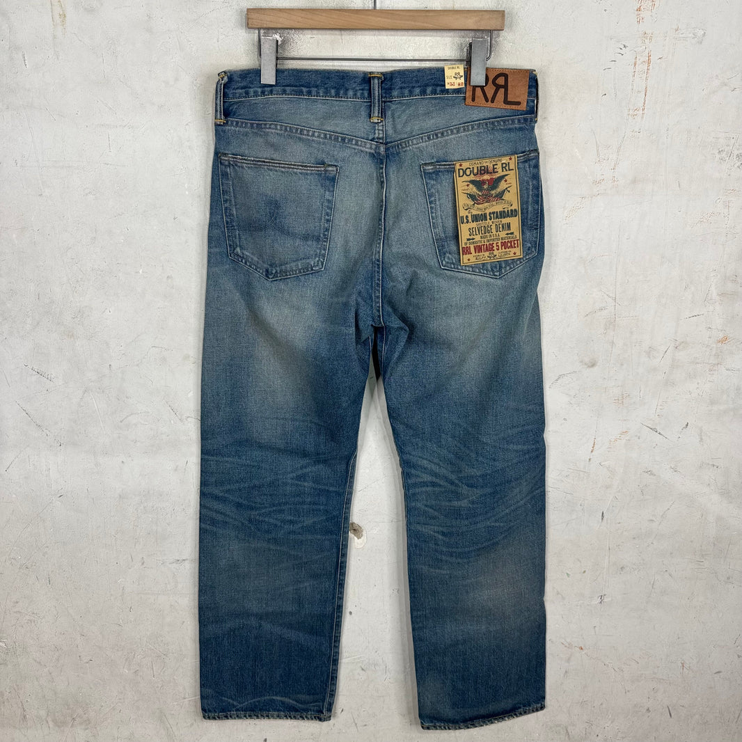RRL Repaired Vintage 5 Pocket Jeans