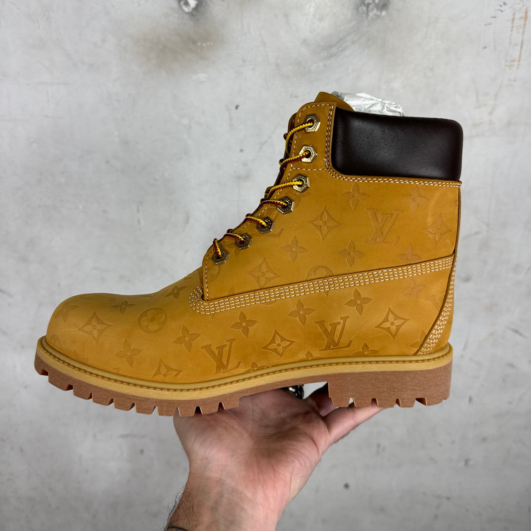 Louis Vuitton x TImberland Wheat 6in Boots DS
