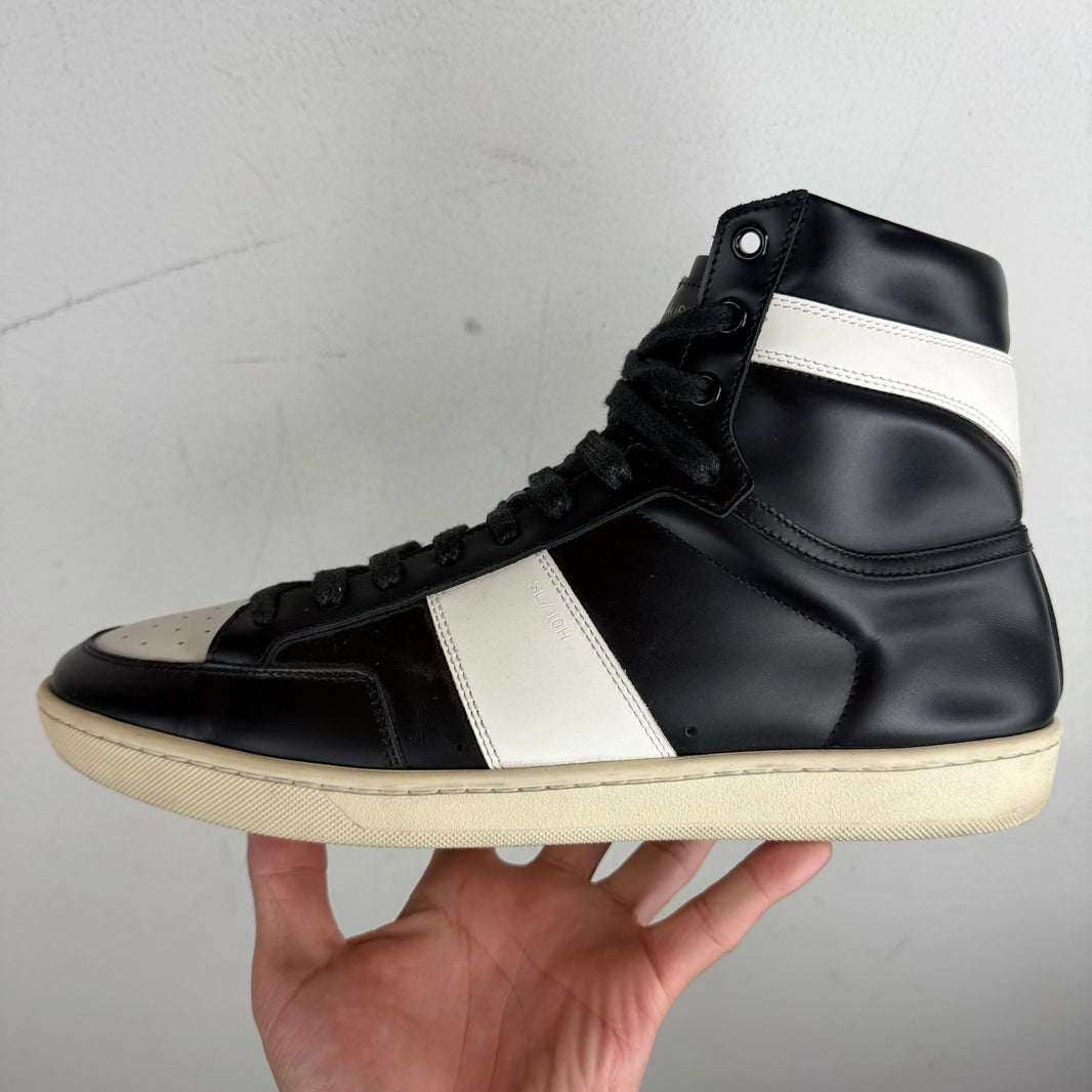 Saint Laurent Black/White SL-10H Sneakers