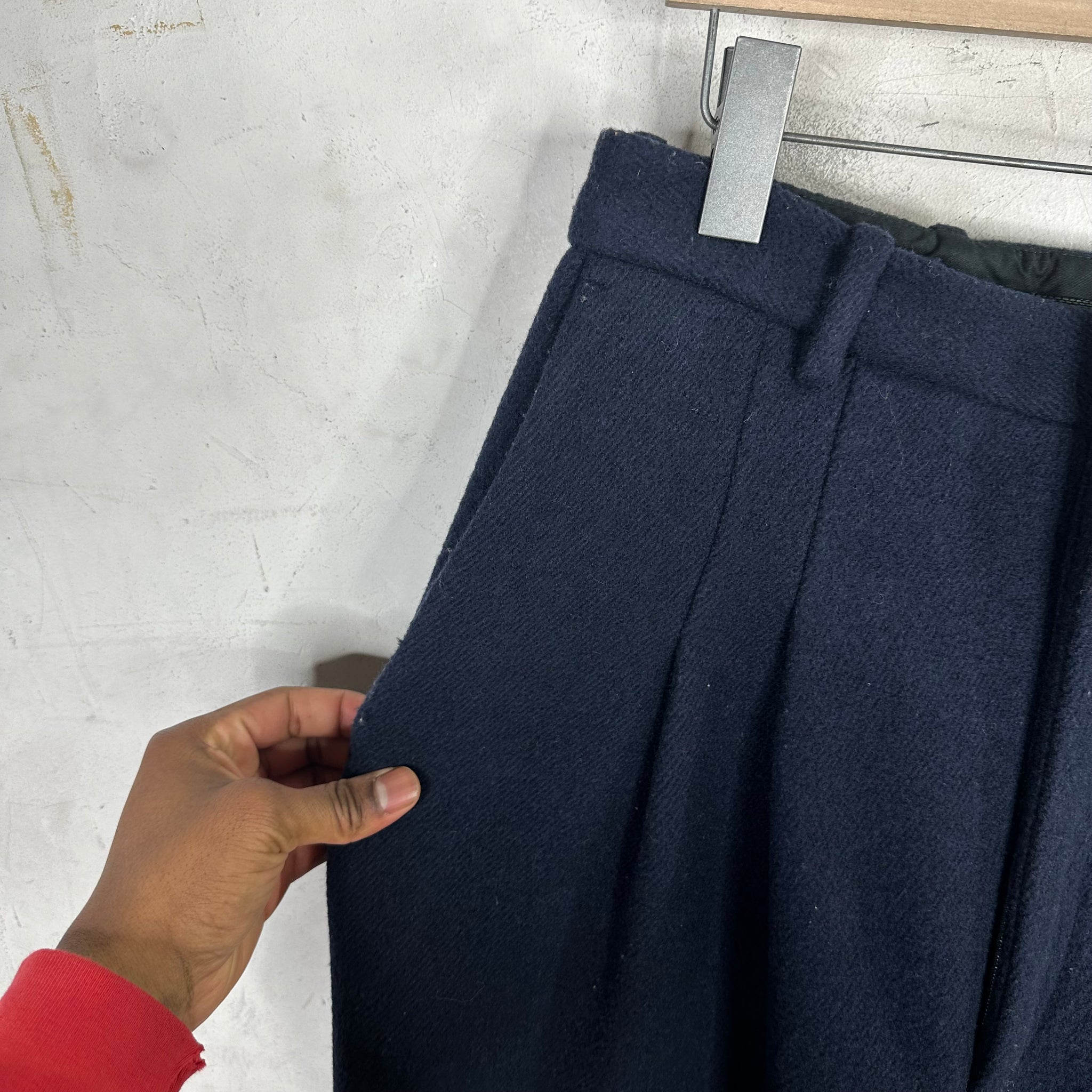 Acne Studios Ariia Boucle Trousers