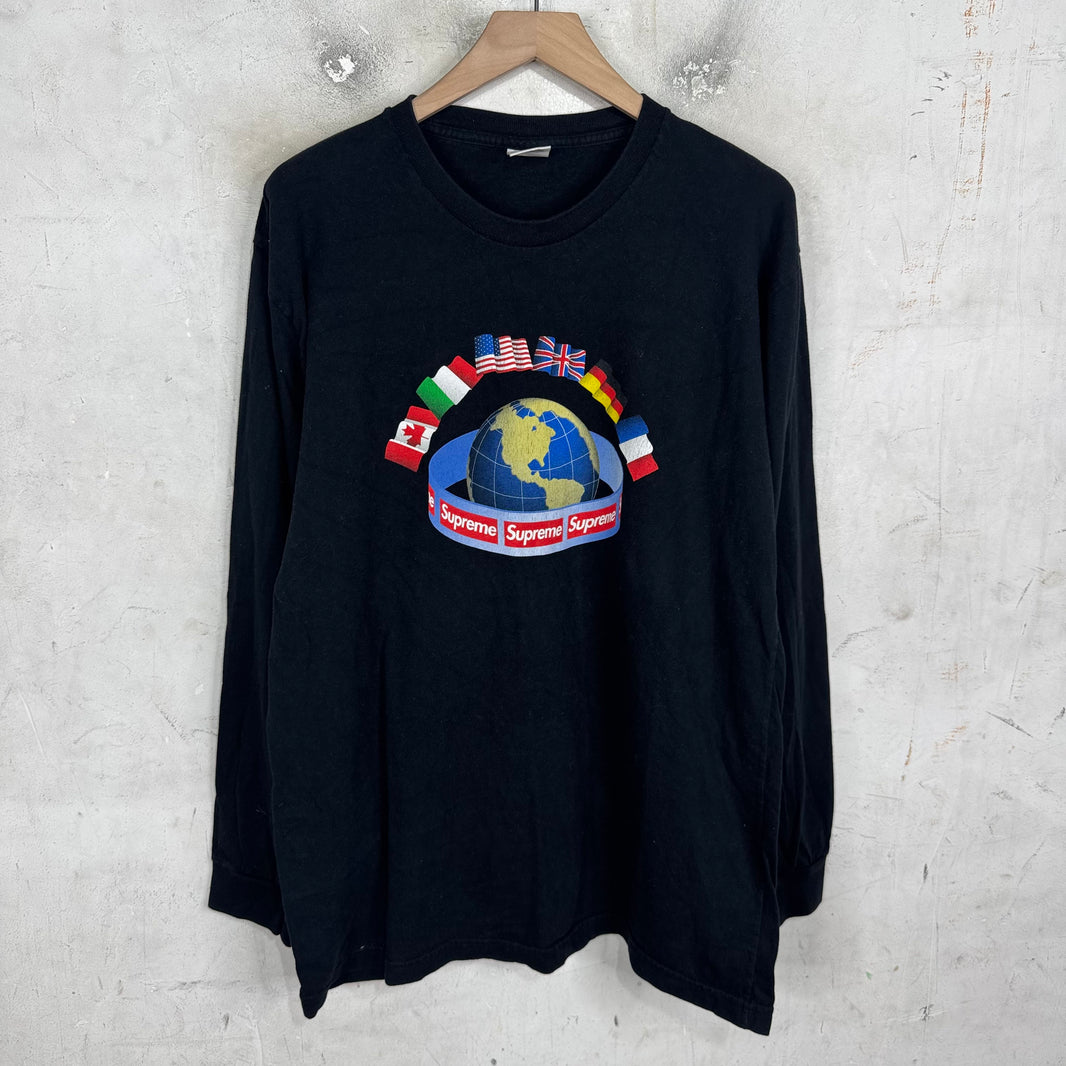 Supreme Flags L/S T-Shirt