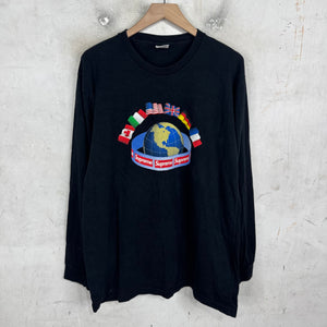 Supreme Flags L/S T-Shirt