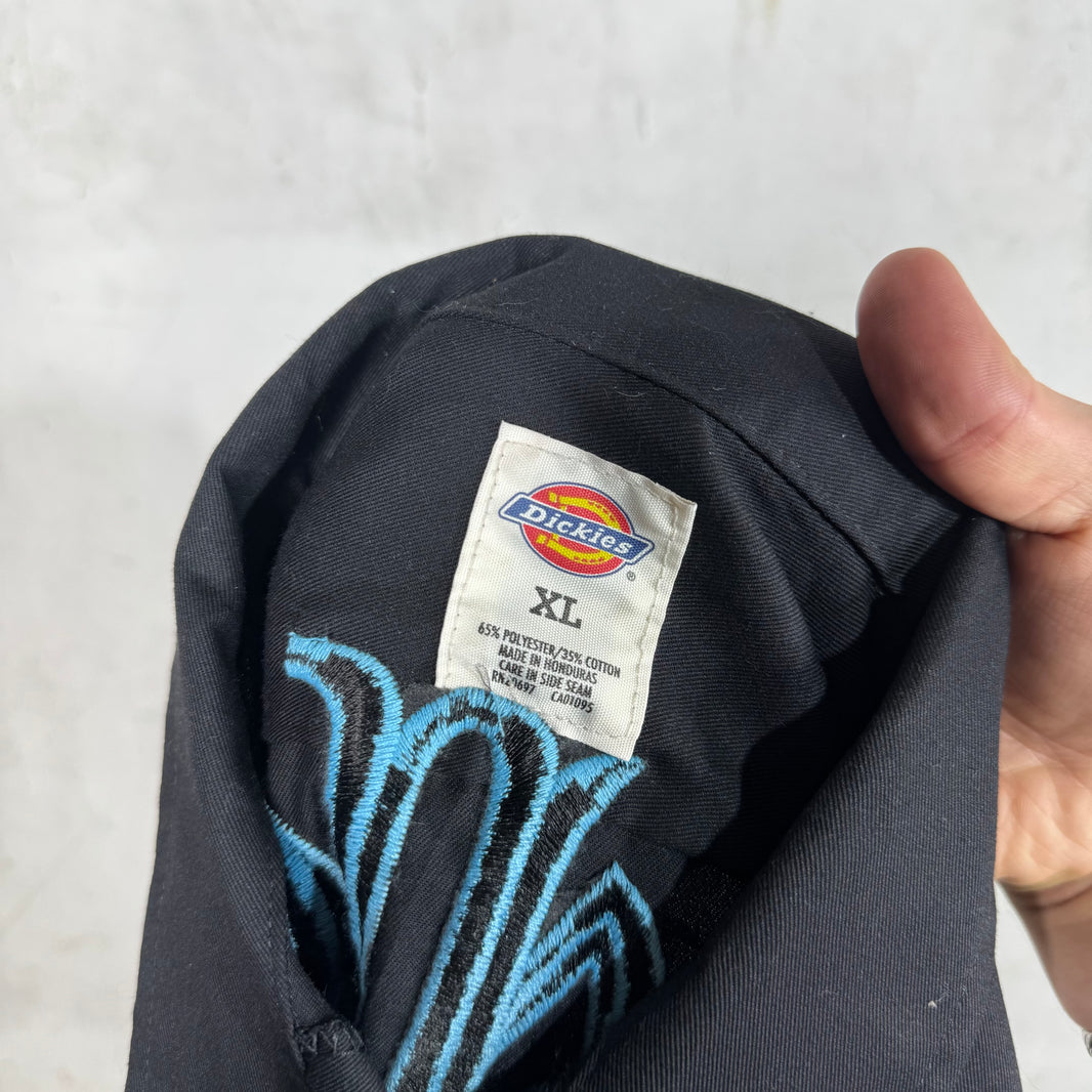 Endless Denim Logo Layered Thermal Work Shirt
