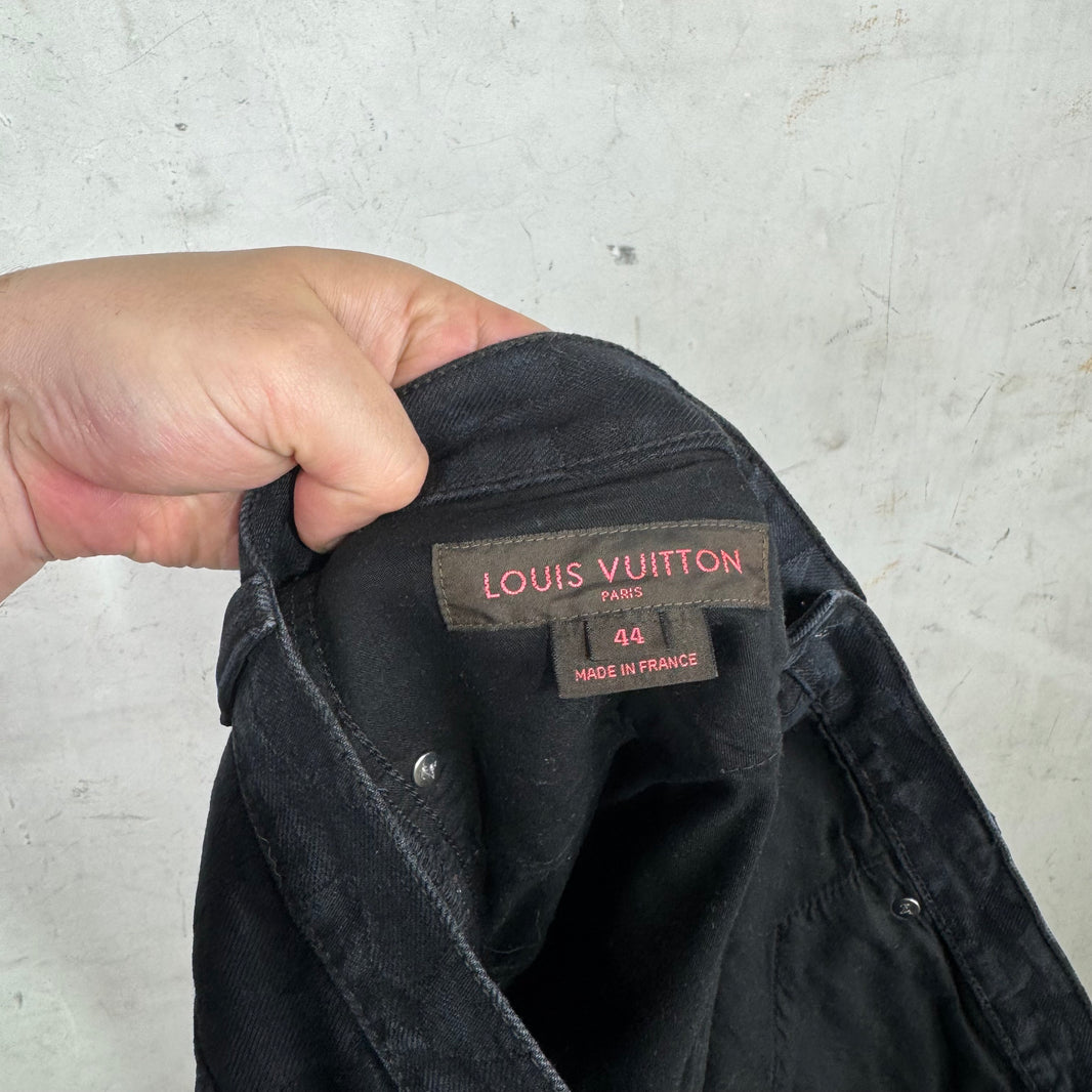 Louis Vuitton Sprouse Tonal Grafitti Jeans
