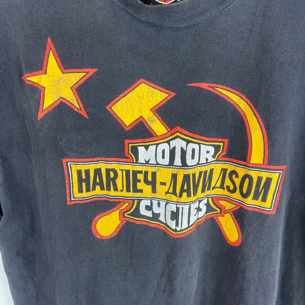 Vintage Harley Davidson Of Russia T-Shirt