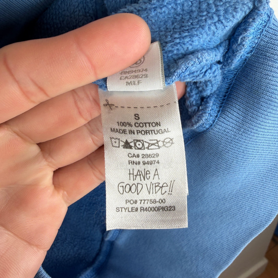 Stussy Built Tough Blue Hoodie