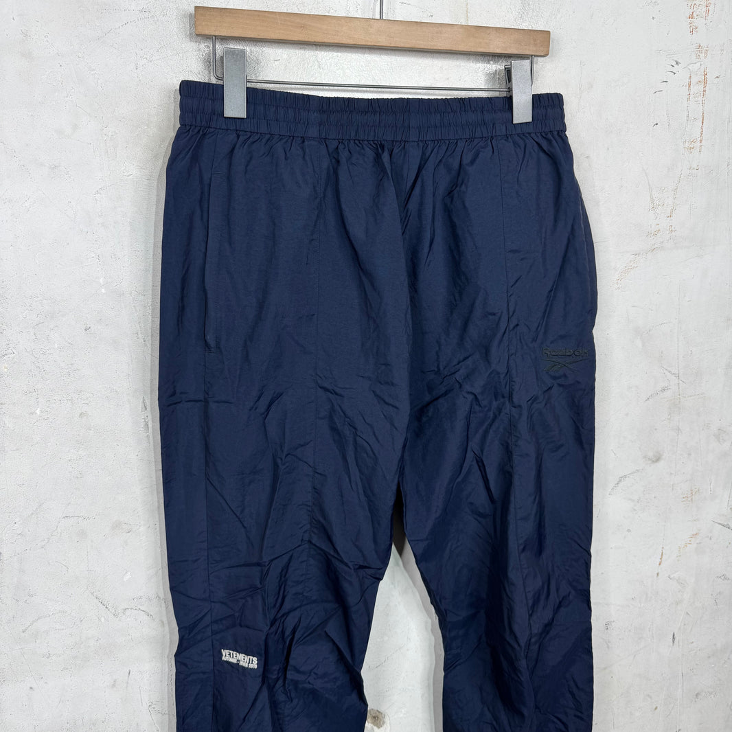 Vetements x Reebok Navy Track Pants
