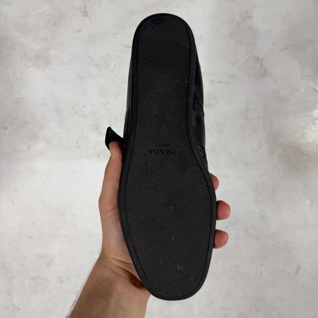 Prada Shuffle Fringed Monk Strap Shoes