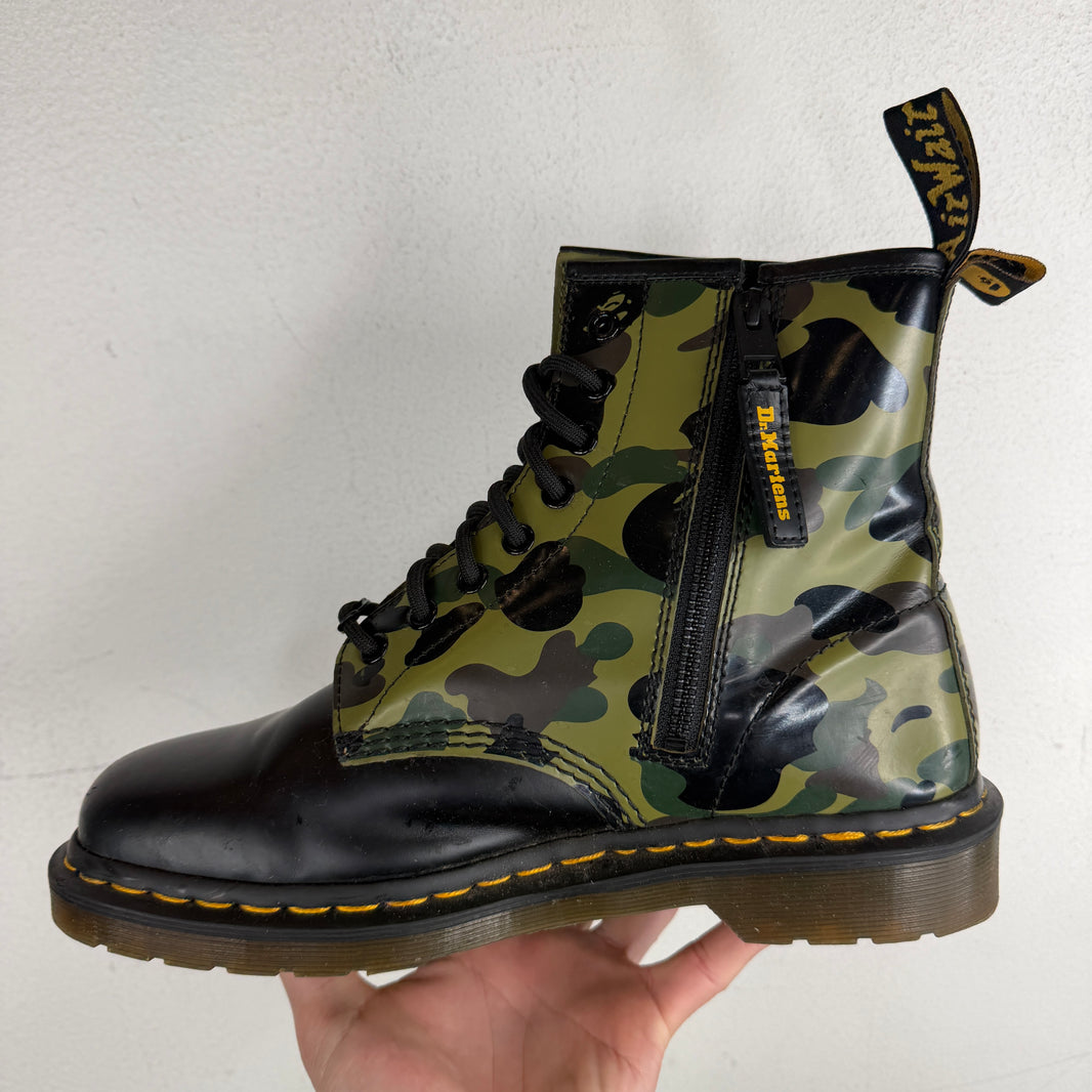 Bape Doc Marten 1460 Zip Boots