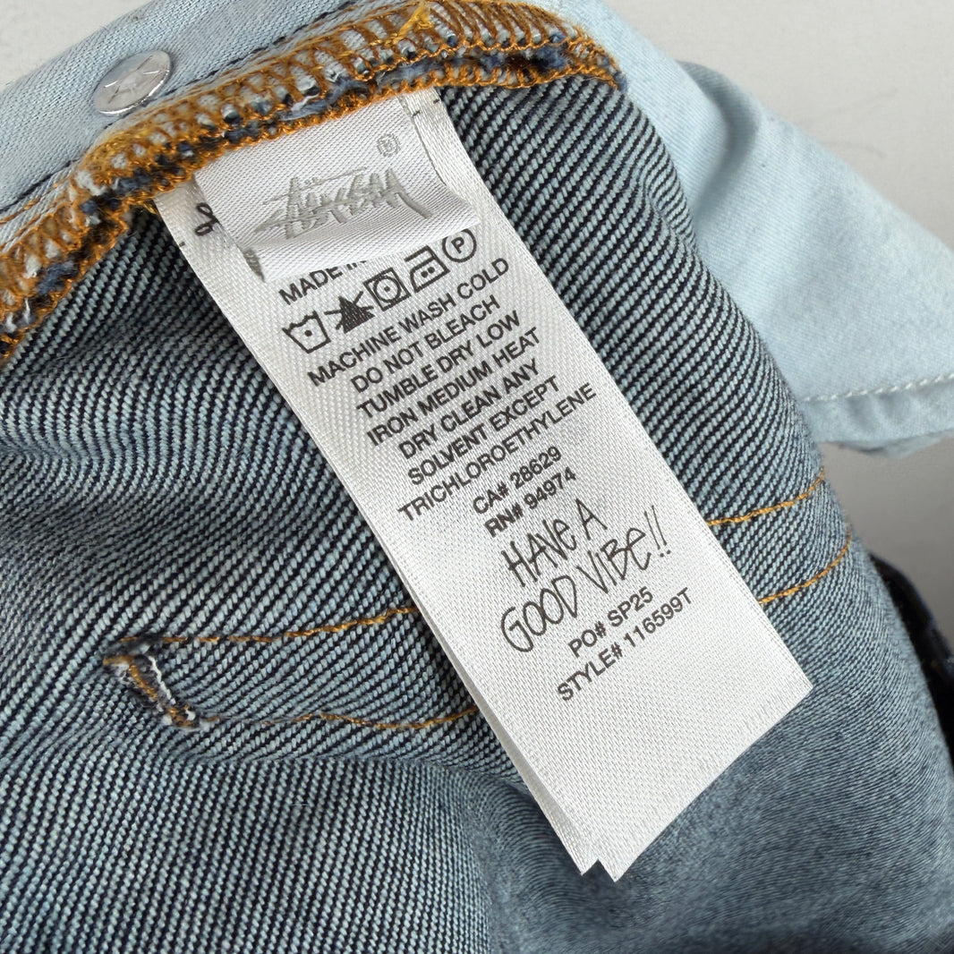 Stussy Raw Wash Big Ol' Jeans
