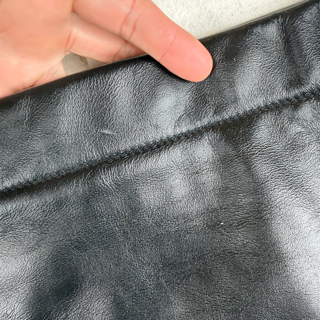Prada Painted Leather Side Bag