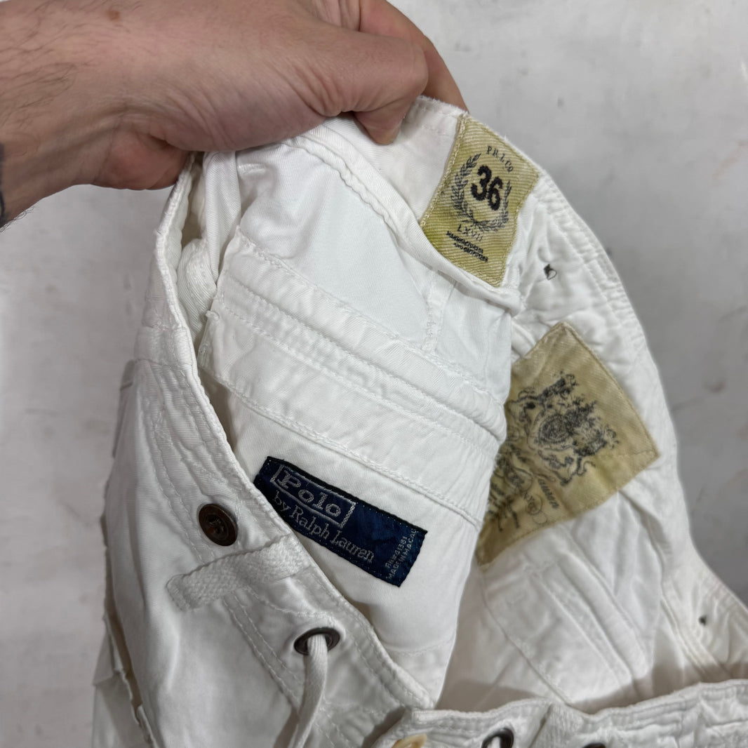 Ralph Lauren White Cargos