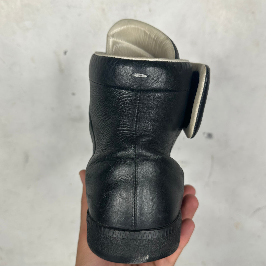 Margiela Black Leather Future Highs
