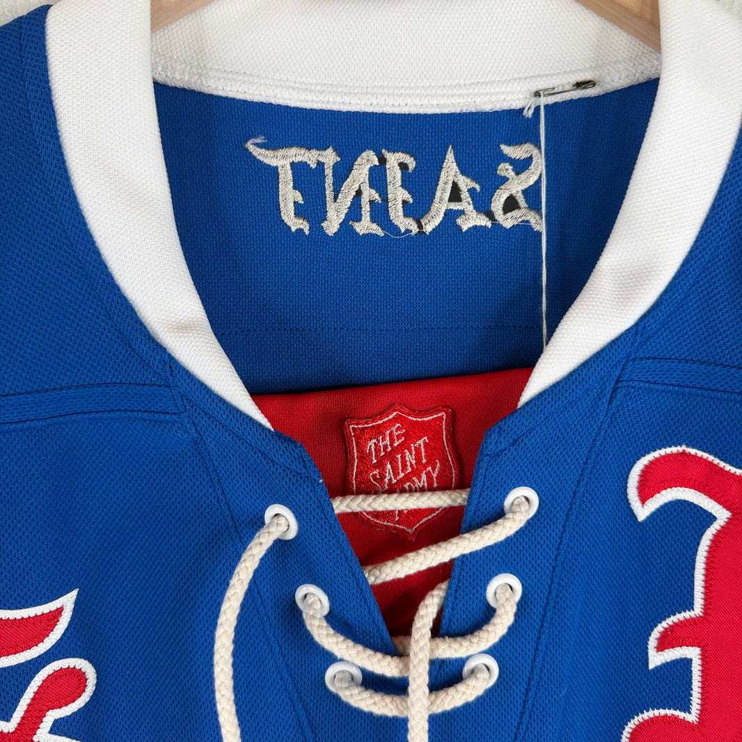 Saint Michael Blue Hockey Jersey