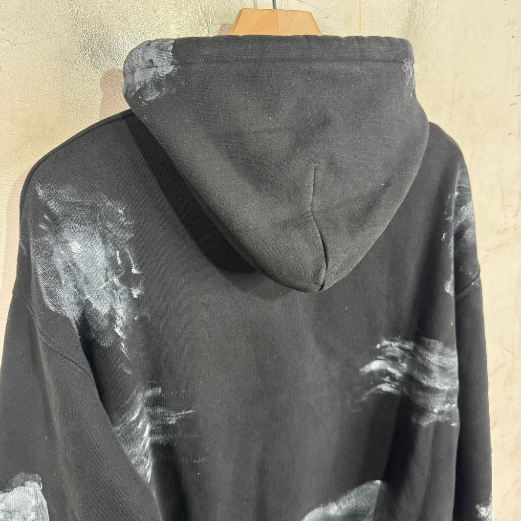 Balenciaga Cropped Painter Hoodie