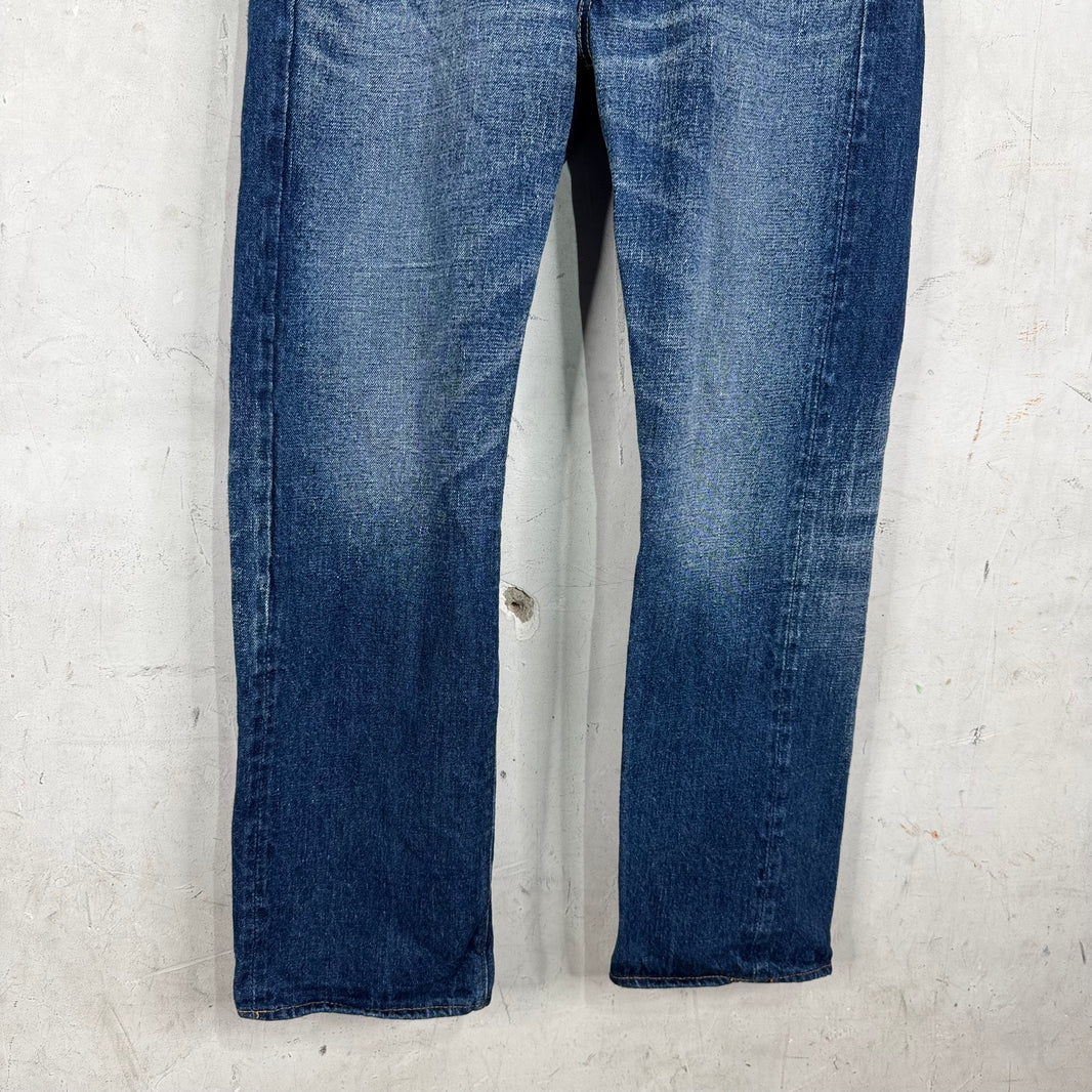 Full Count Slubby Faded Selvedge Jeans