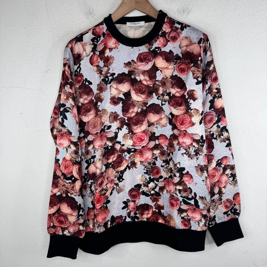 Givenchy Floral AOP Embossed Sweater