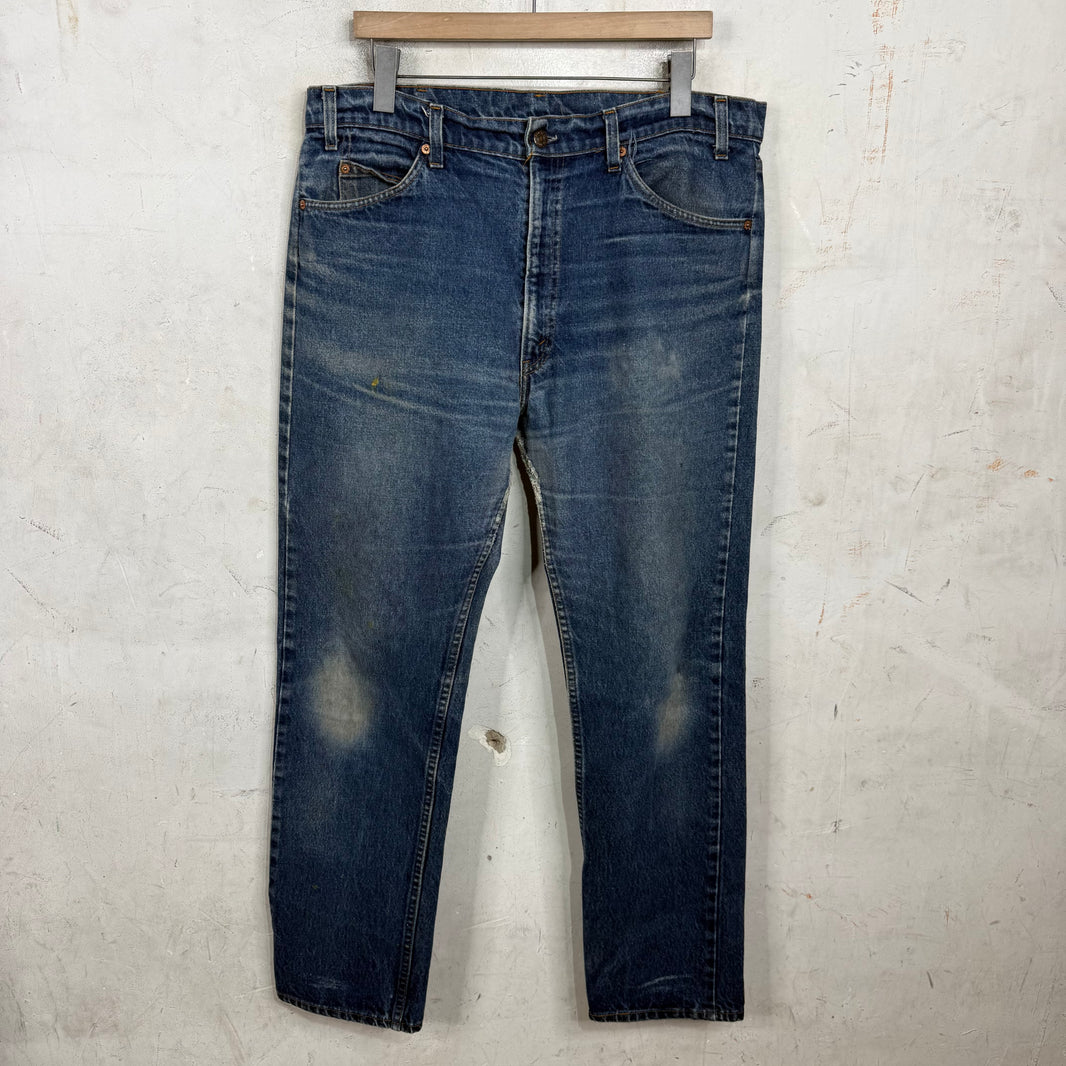 Levi's Straight Fit Orange Tab Jeans