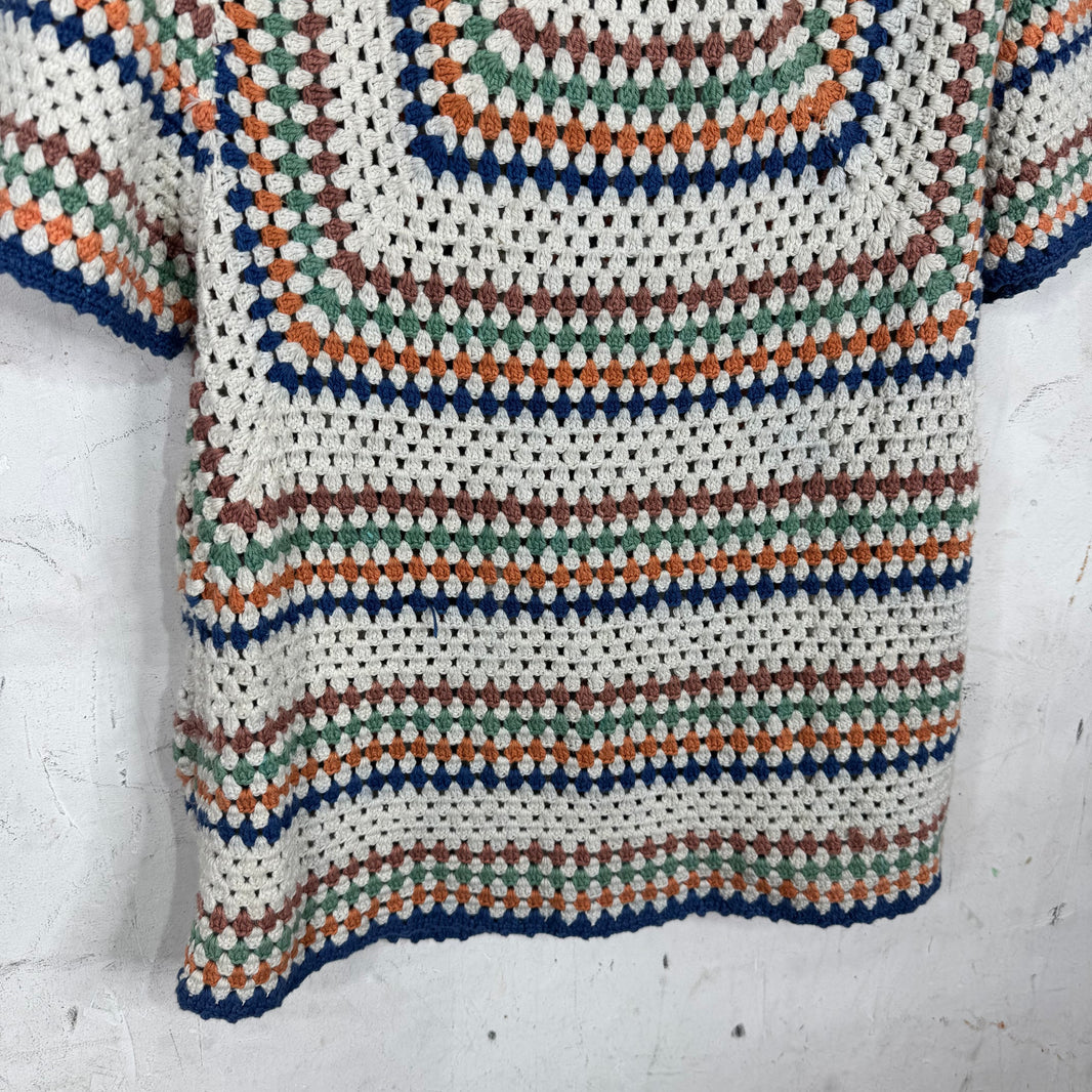 Bode Multicolor Crochet Shirt