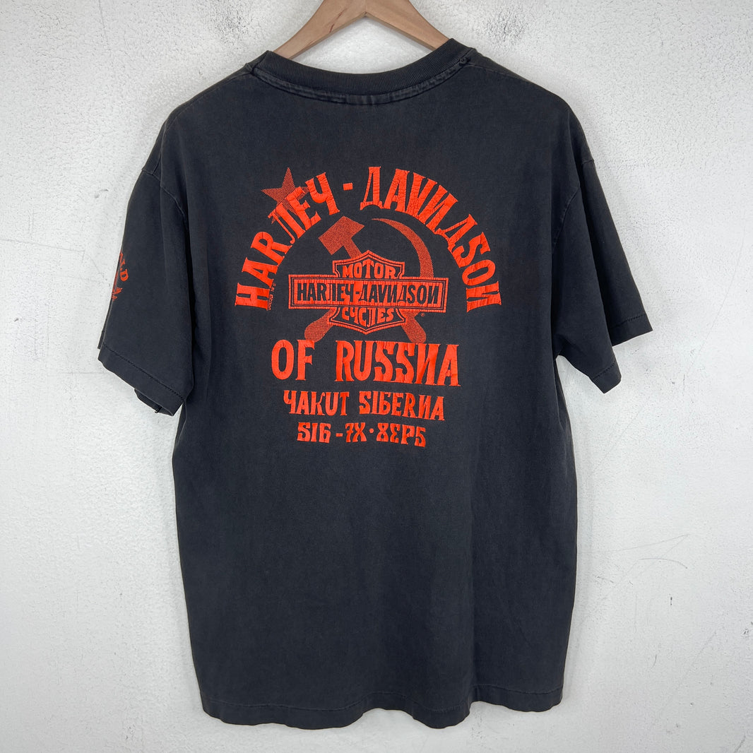 Vintage Harley Davidson Of Russia T-Shirt