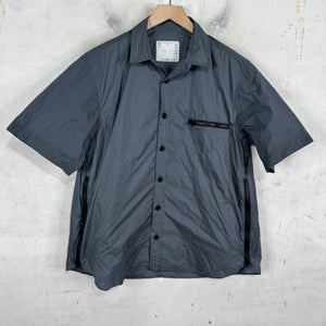 Sacai Nylon Zippered Shirt